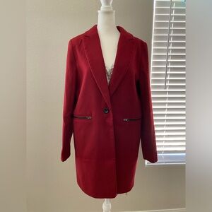 NWT ASOS Women’s 8 Red Coat